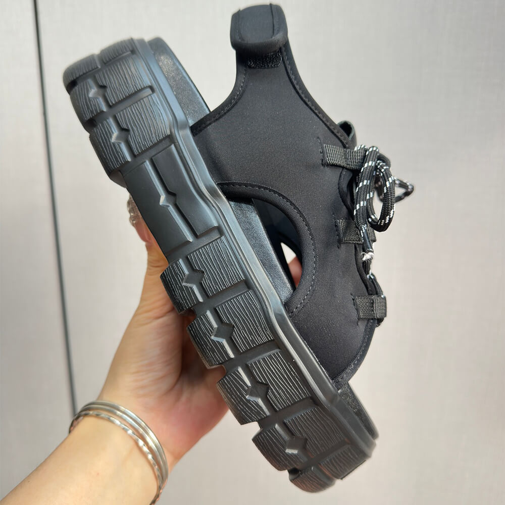 M1um1u Chunky neoprene sandals