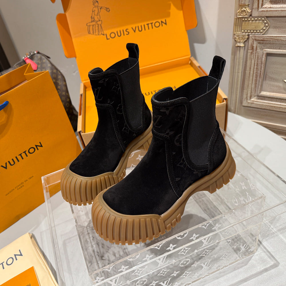 LV Ruby Flat Ankle Boot