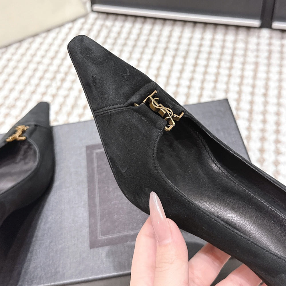 Y51 BABYLONE BRETEUIL pumps in suede