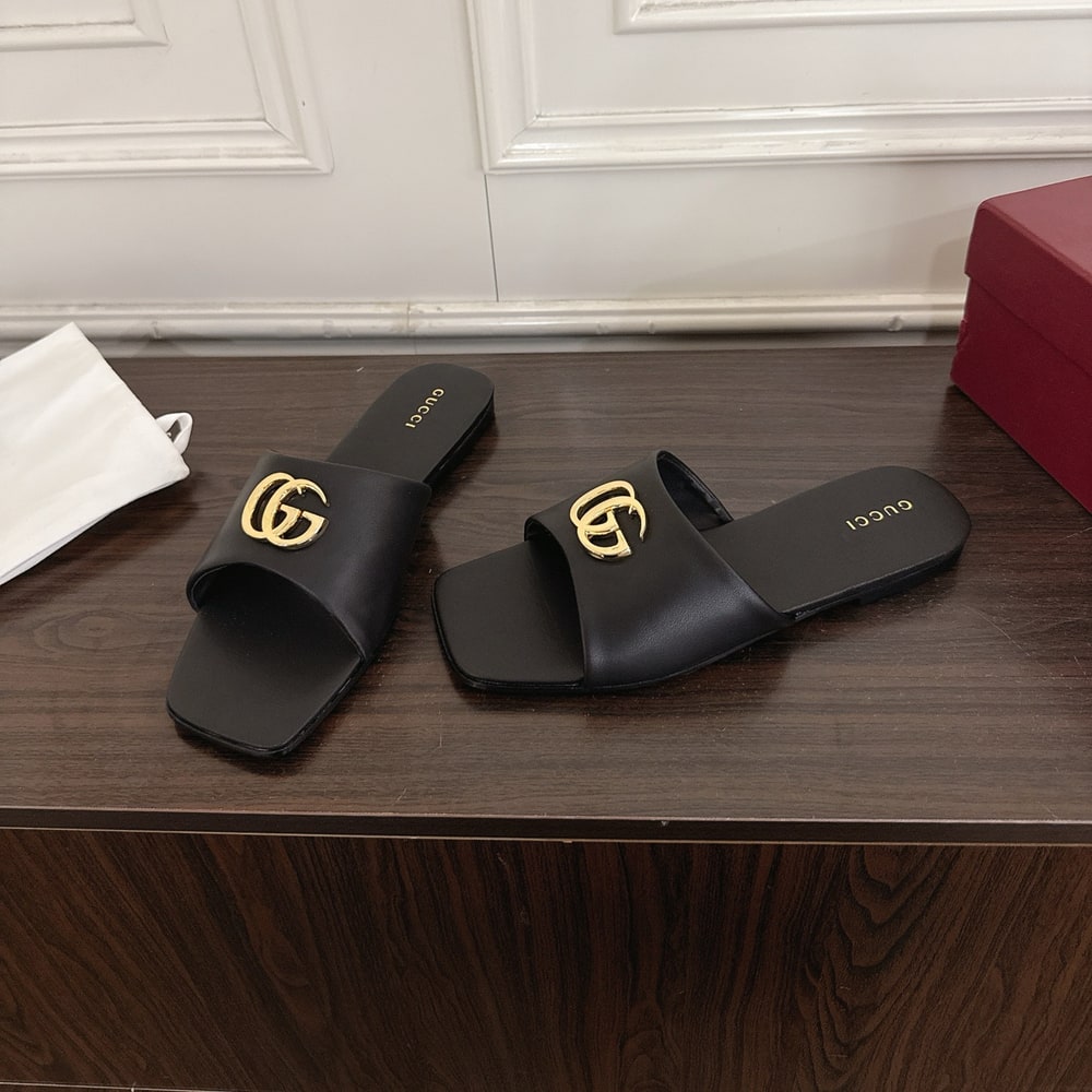 Gvc*1 Women’s slide sandal with Double G(EU SIZE 35-42)