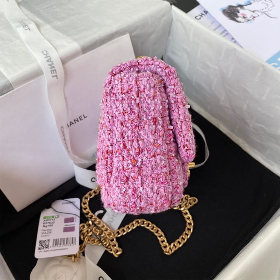 Ch**el 22P SQUARE FLAP BAG