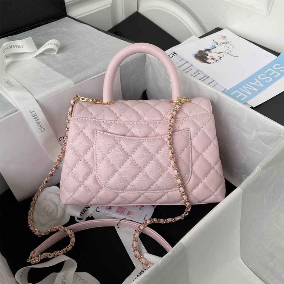 Ch**el Coco Handle Bag Small