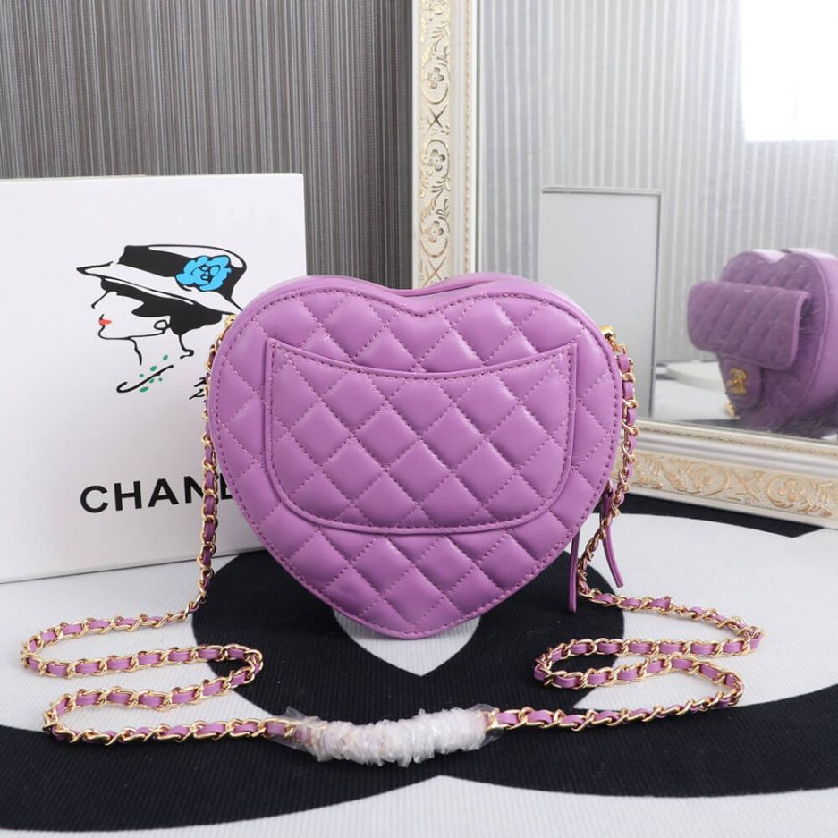 Ch**el 22s Heart Bag