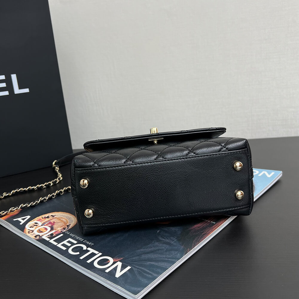 Ch**el MINI COCO Handle Bag(HIGH-END GRADE)