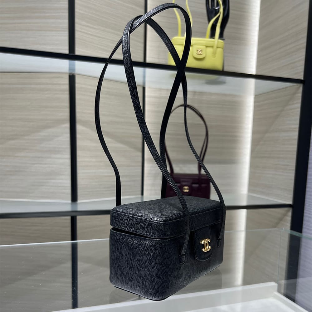 Ch**el Long Vanity with Leather Strap(HIGH-END GRADE)
