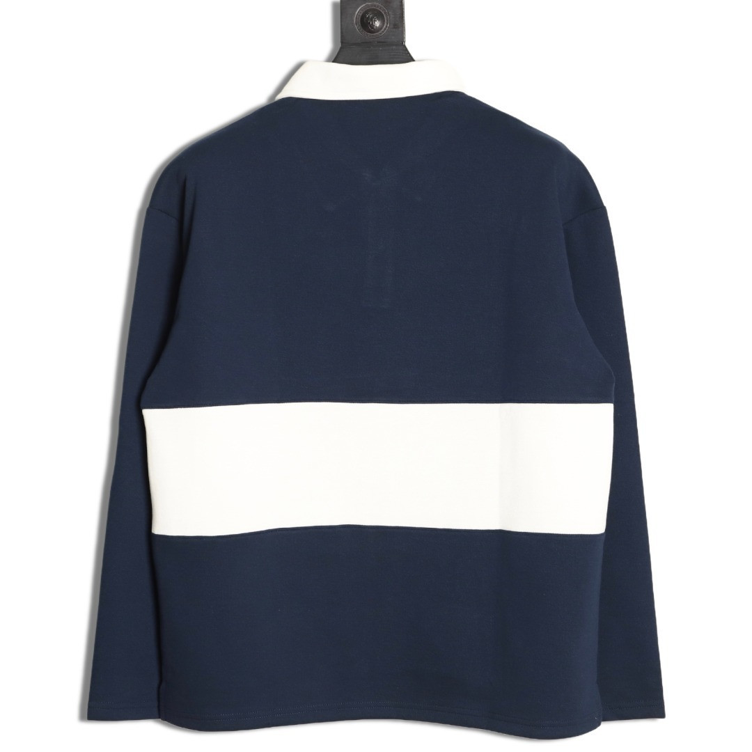 Bv*b*rry Long-sleeved Polo Shirt