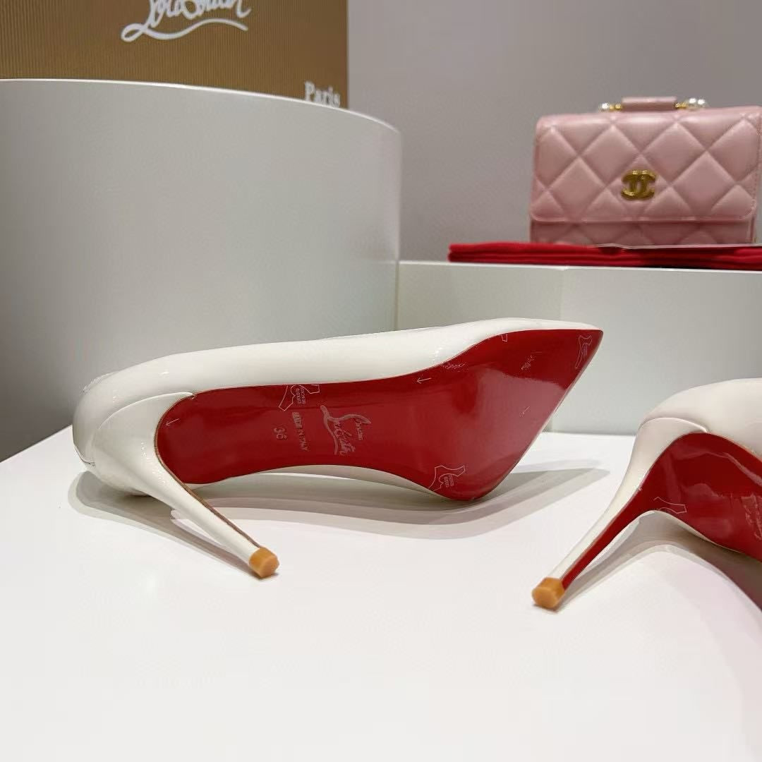 ua chr1st1an louboutin hot chick 10cm heel(cusT0mized about 10 days production time)