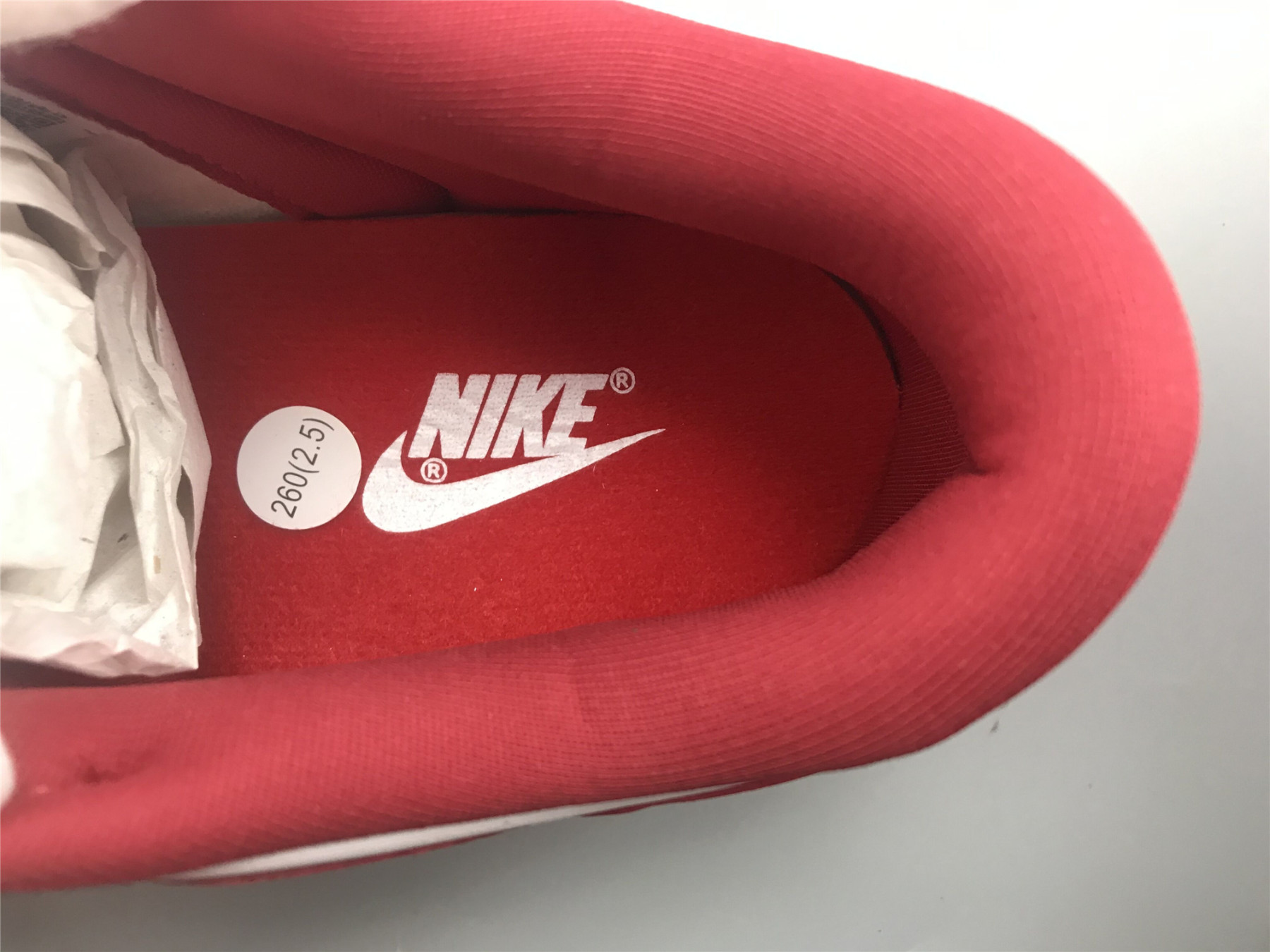 UA NIKE DUNK LOW RETRO SP "UNIVERSITY RED"