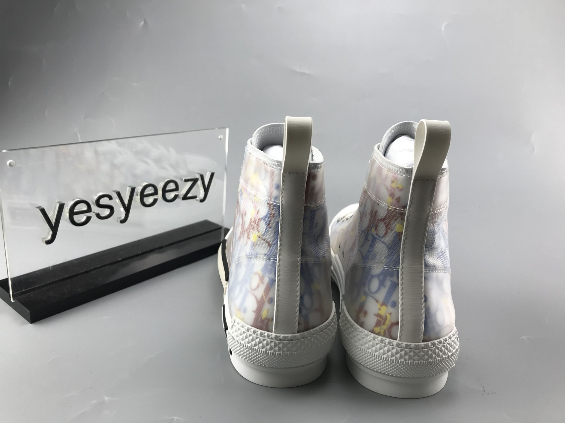 ua D10r b23 high top multicolor oblique