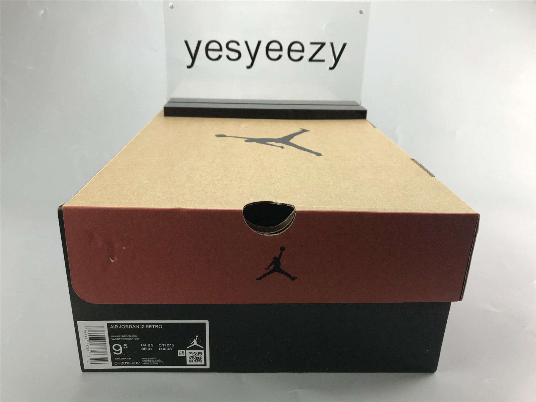 UA AIR JORDAN 12 RETRO REVERSE FLU GAME
