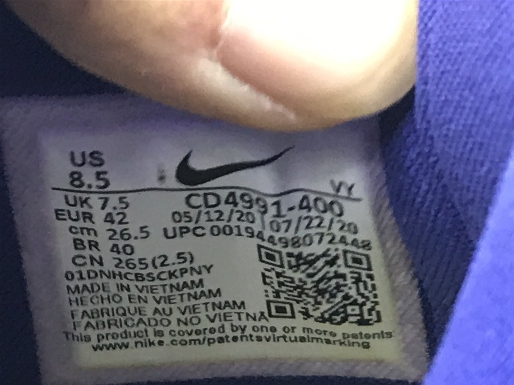 UA NIKE ZOOM KOBE 5 PROTRO