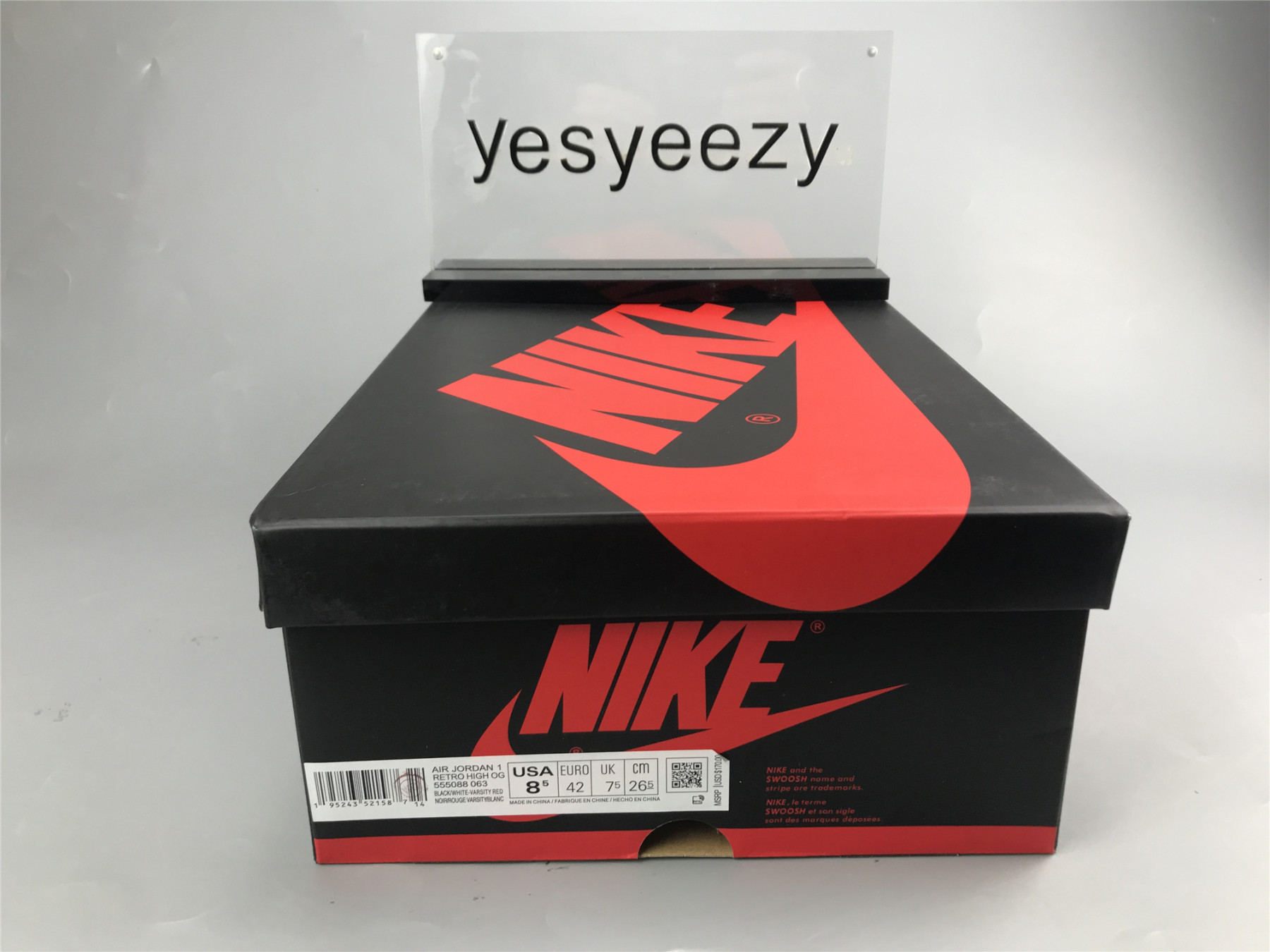 UA AIR JORDAN 1 RETRO HIGH OG PATENT