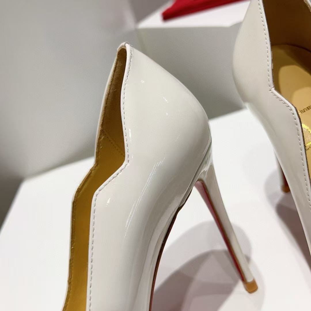 ua chr1st1an louboutin hot chick 10cm heel(cusT0mized about 10 days production time)