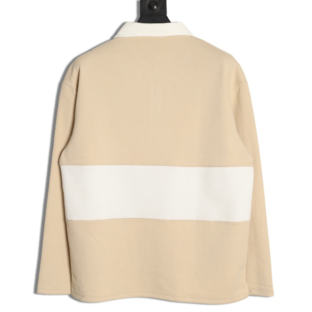 Bv*b*rry Long-sleeved Polo Shirt