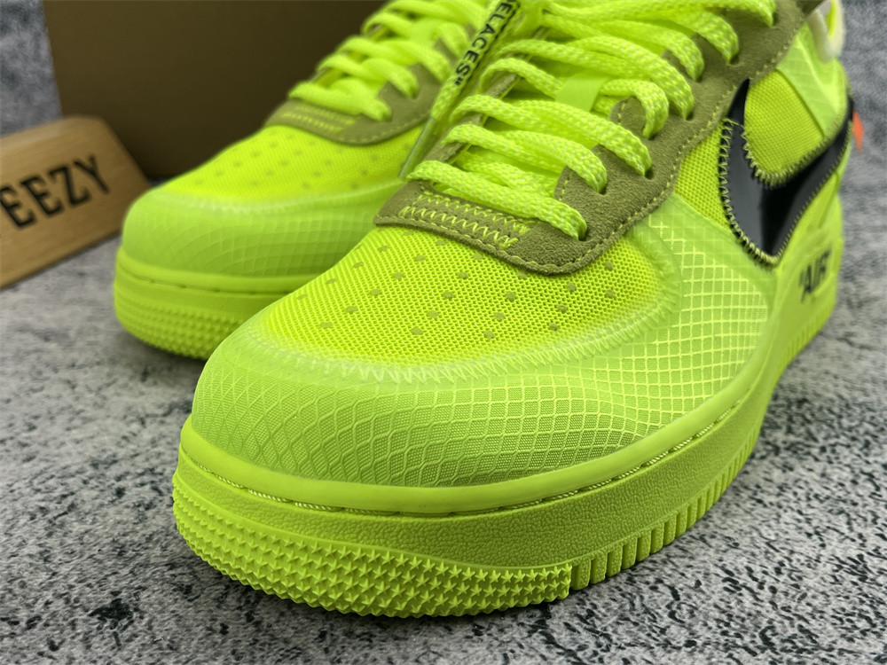 UA THE 10: NIKE AIR FORCE 1 LOW "OFF-WHITE" VOLT