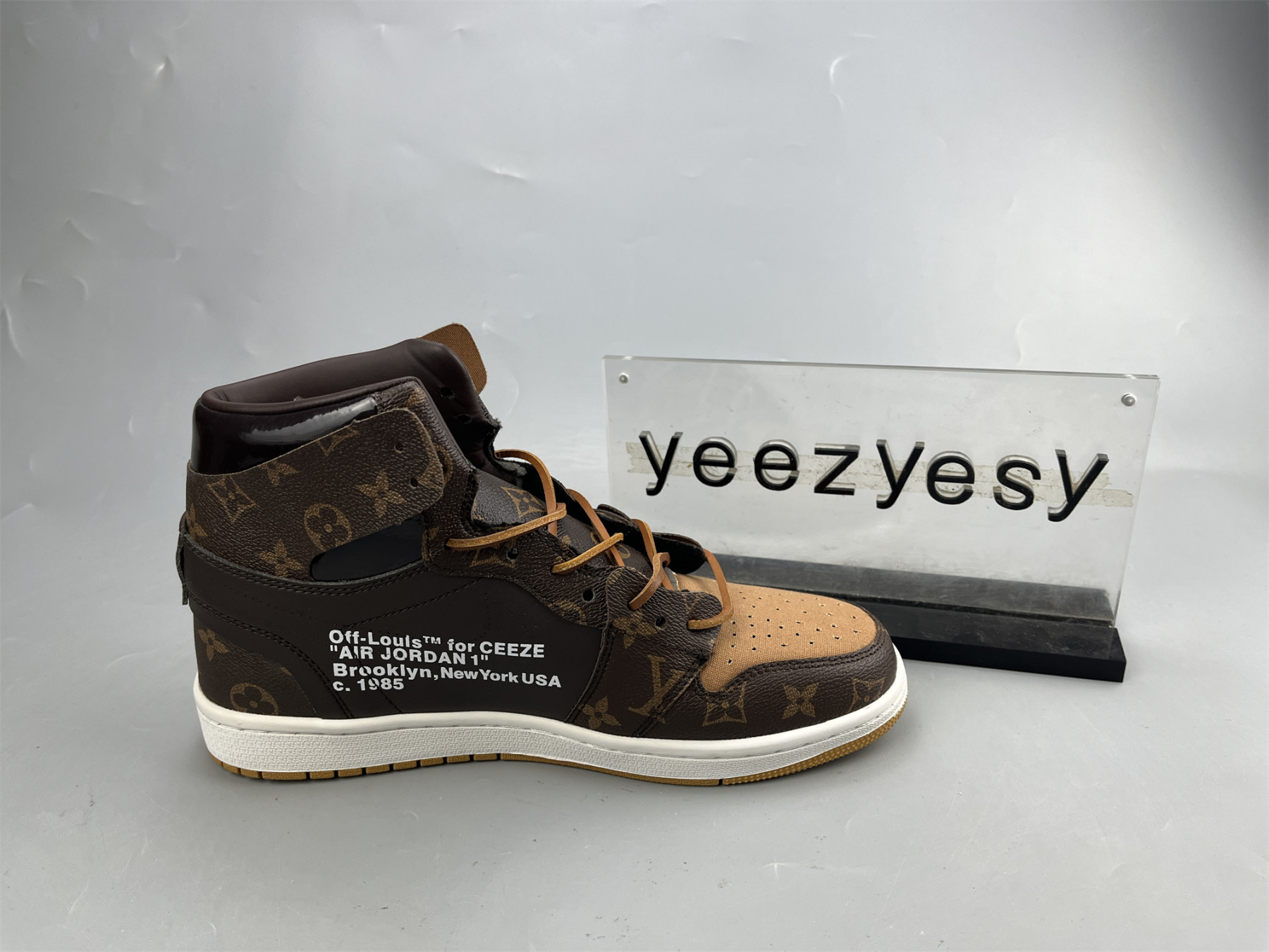 UA LV OFF WHITE X NIKE AIR JORDAN 1 RETRO HIGH