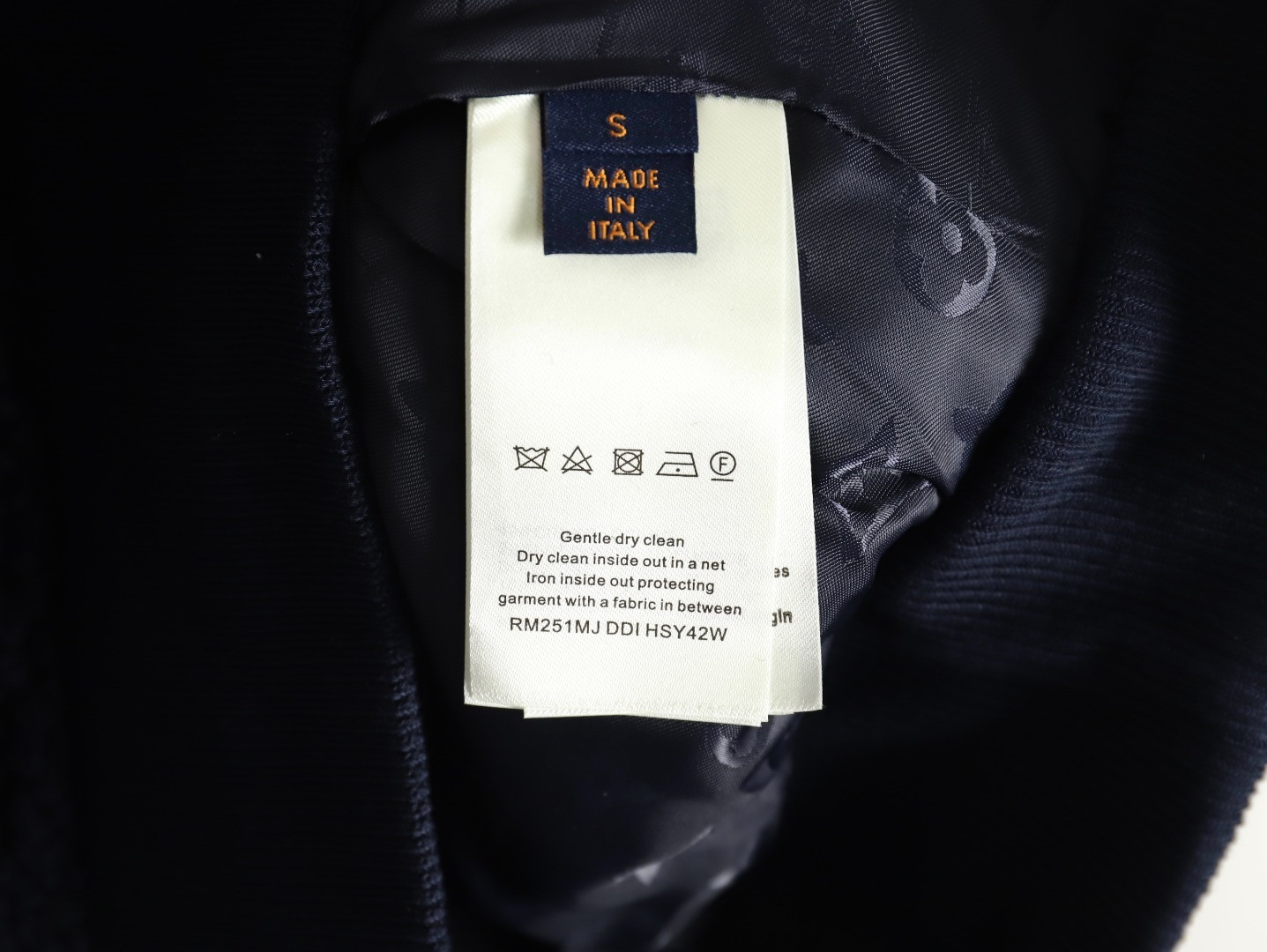 L0vis Vvtt0n LV 24Fw Jacket Navy blue