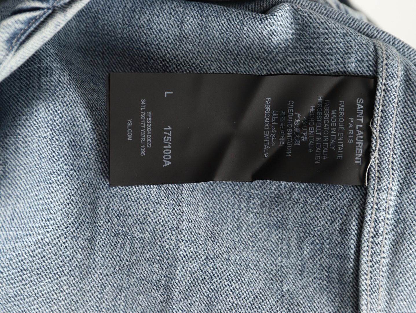 sa1nt lau*nt 25ss De*1m shirt coats