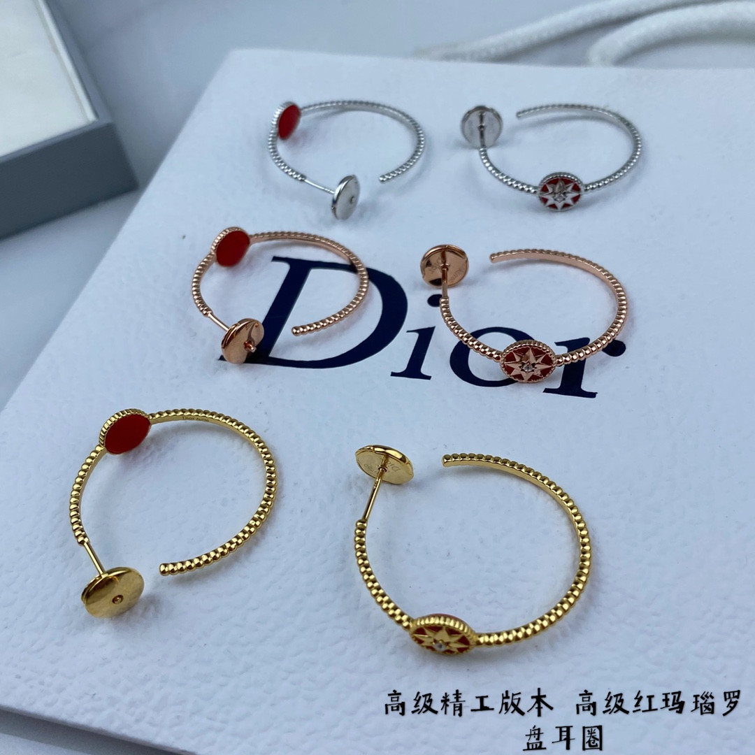 D10r Eight-pointed star Earrings