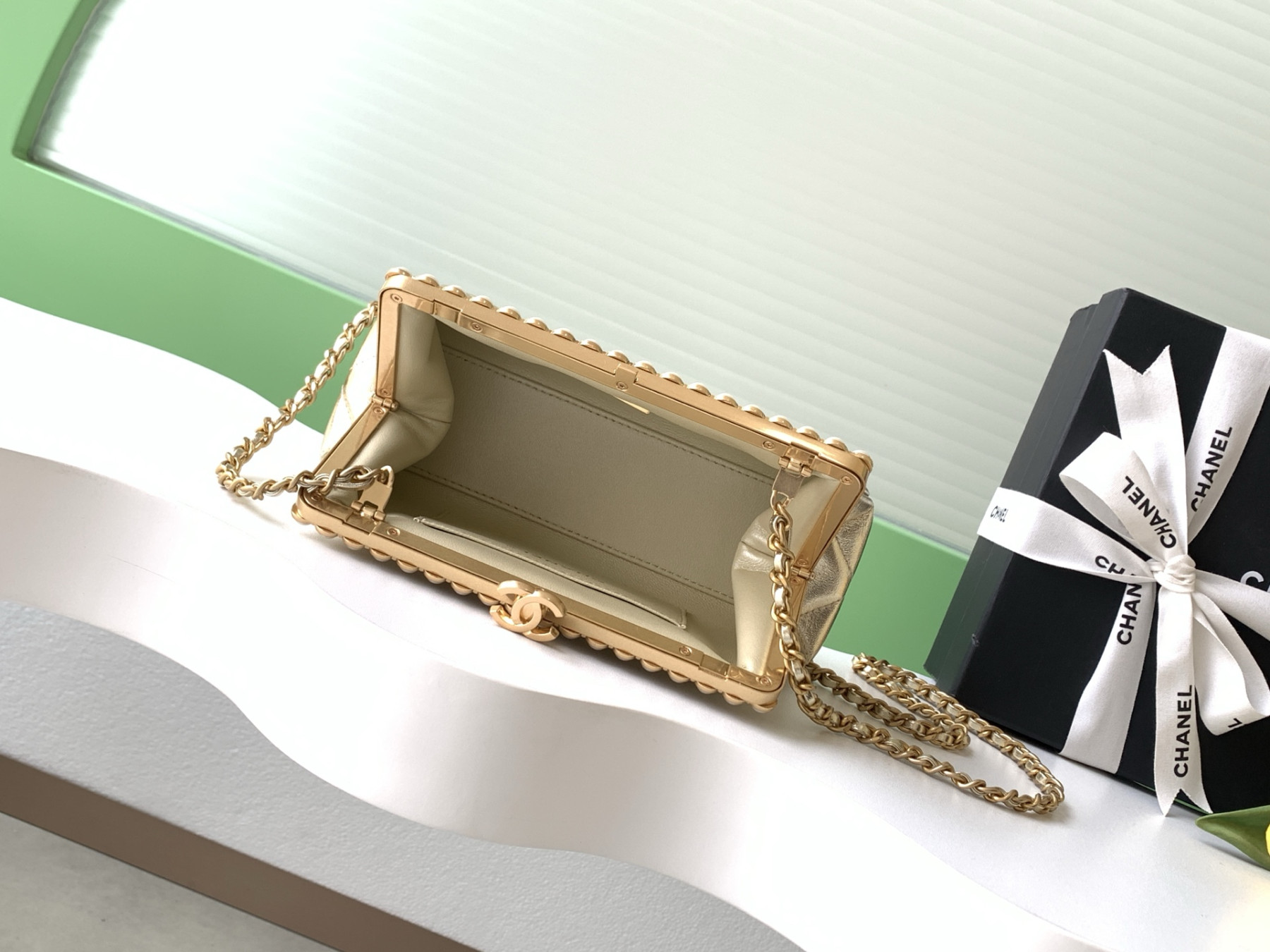 Ch**el clutch as5912 10x20x7cm