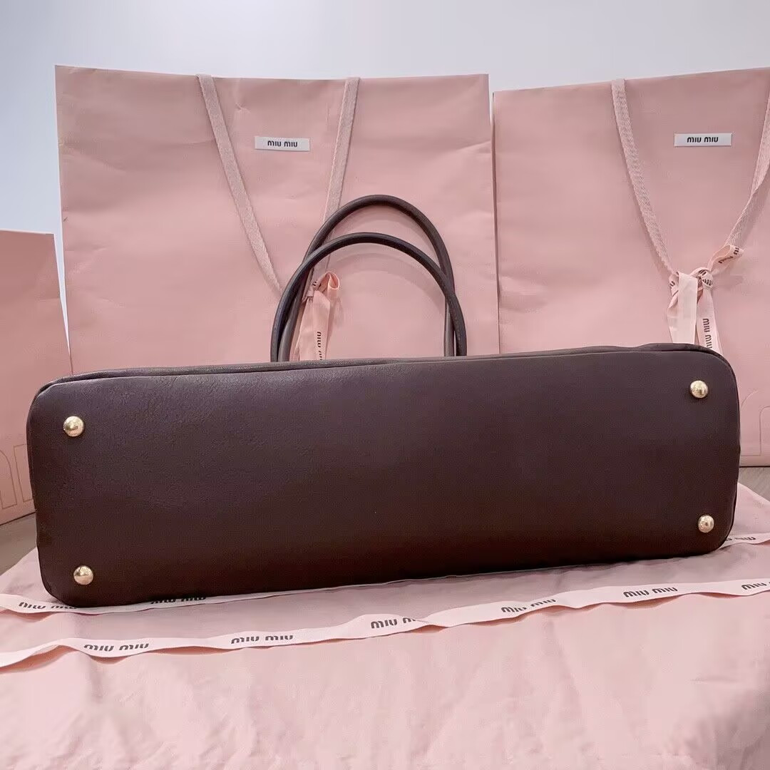 M1v M1v aventure nappa leather bag 22.5x44x14.5cm
