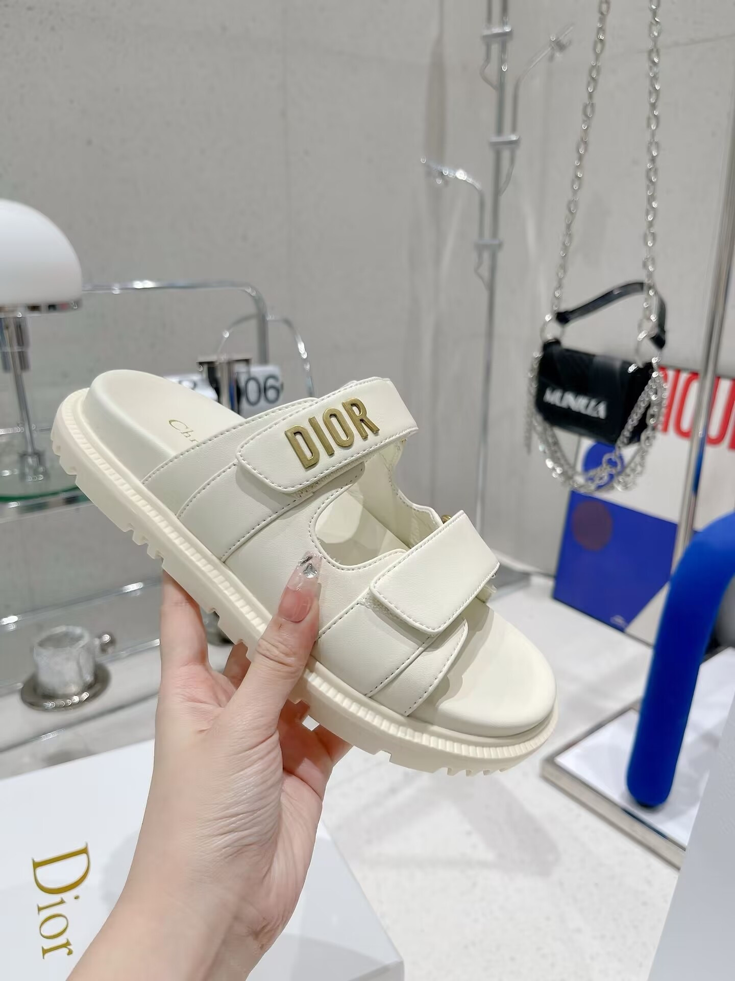 UA D10r D10rACT SANDAL WHITE