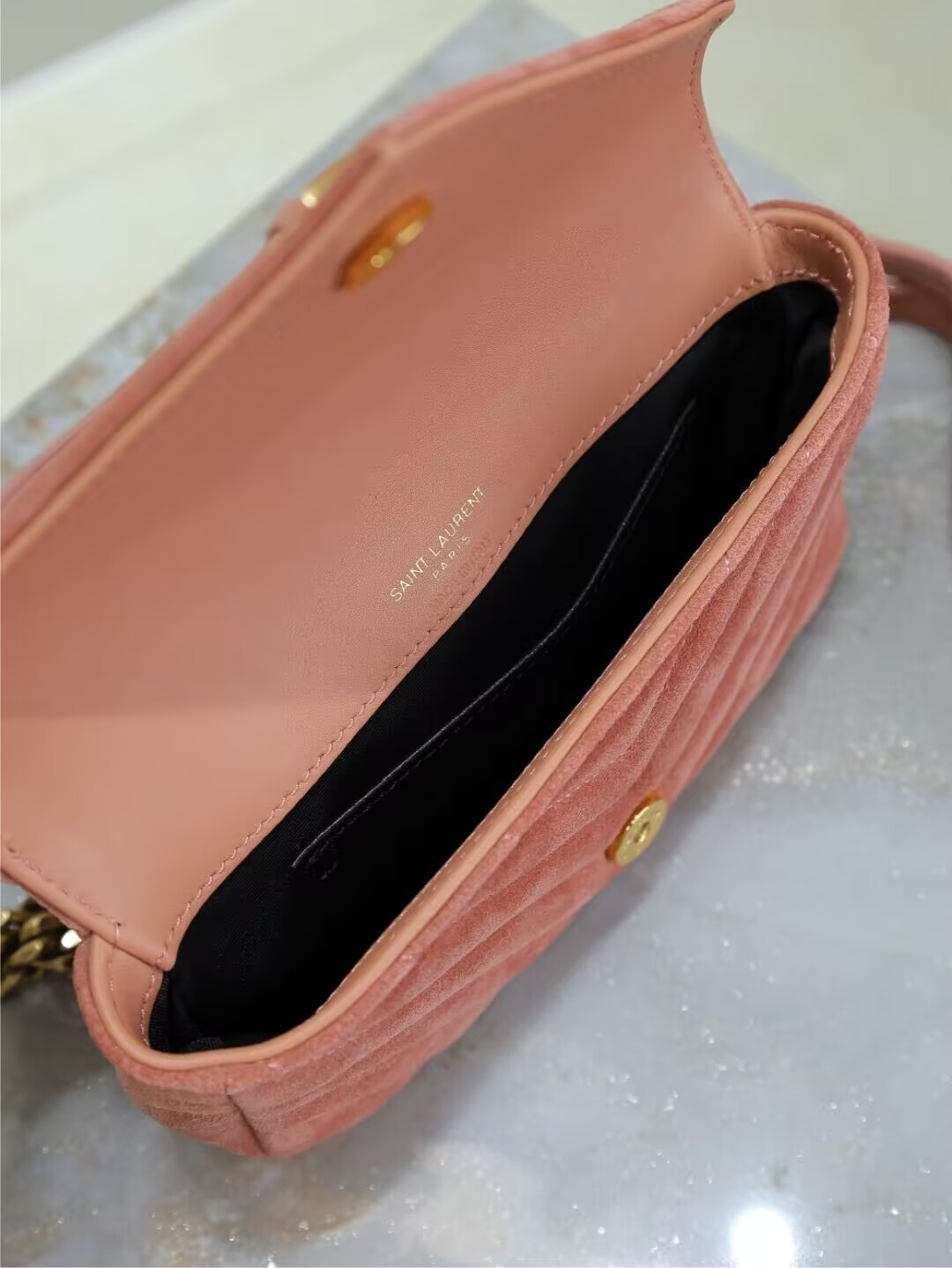 Y51 Loulou college mini in suede 20x13x3cm