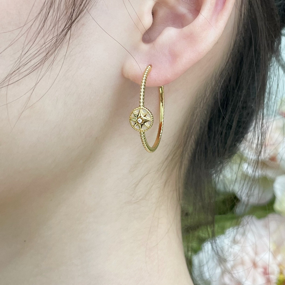 D10r Rose des Vents Earring