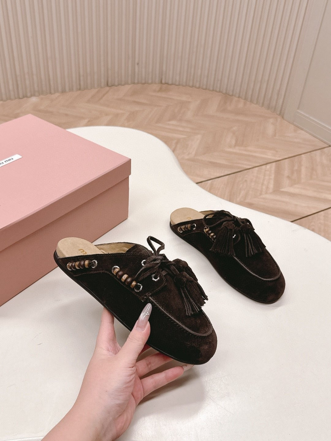 ua M1v M1v tassel mules