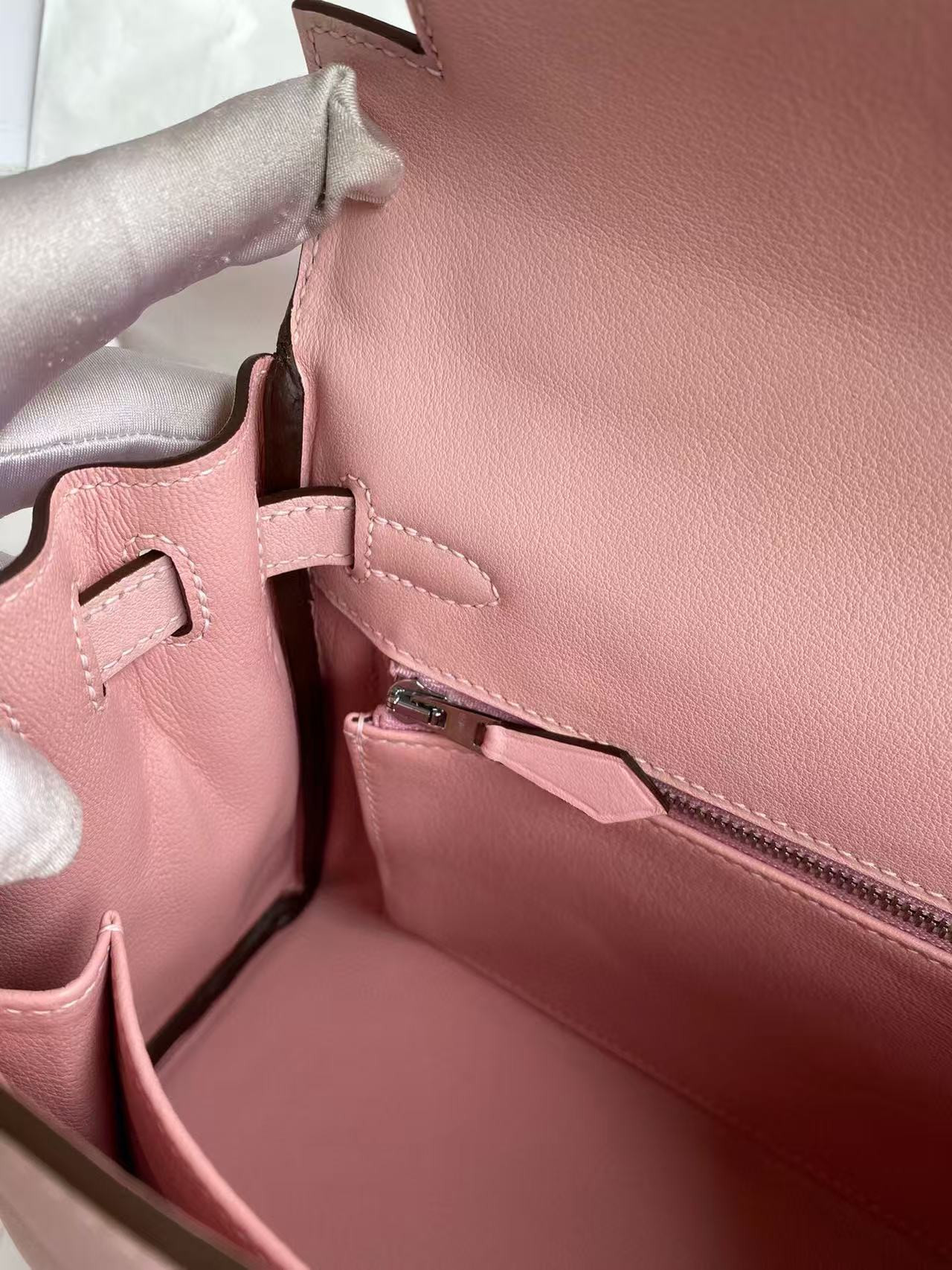 h**me5 kelly silver-tone hardware swift 25 28 (cusT0mized, about 20days, no return no exchange)