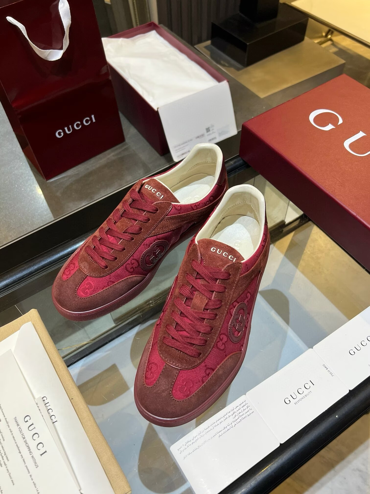ua Gvc*1 g75 sneaker rosso ancora