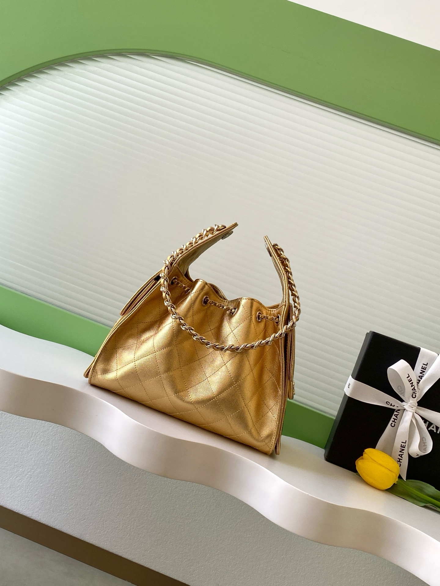 Ch**el 25C Bucket Bag 26x30x14cm