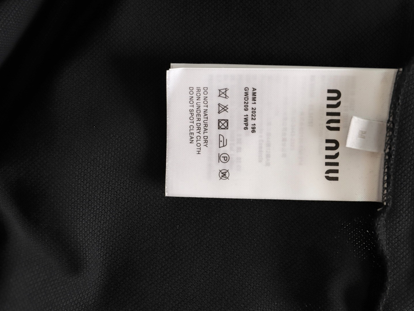 M1v M1v long-sleeved polo shirt