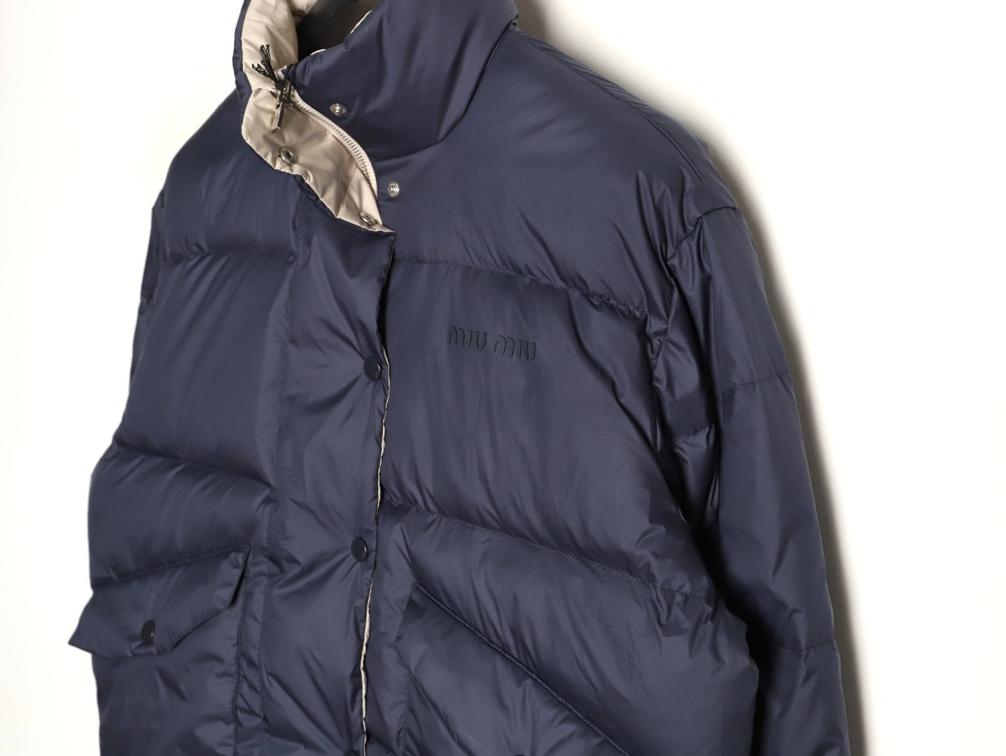 M1v M1v reversible short puffer jacket