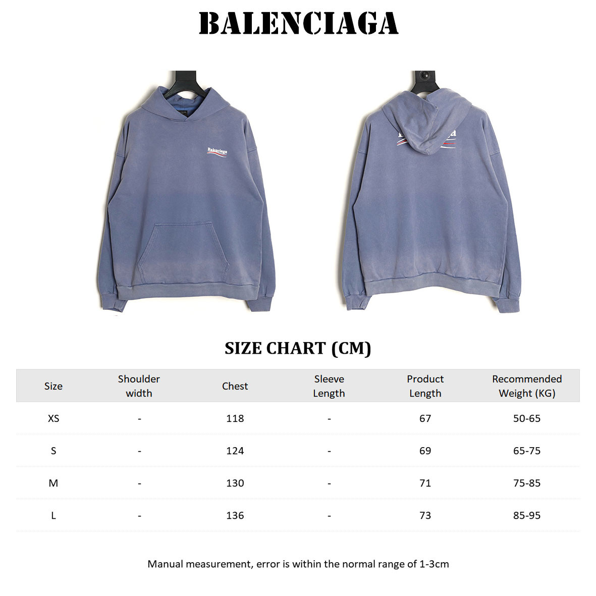 Ba1en*iaga Hoodies