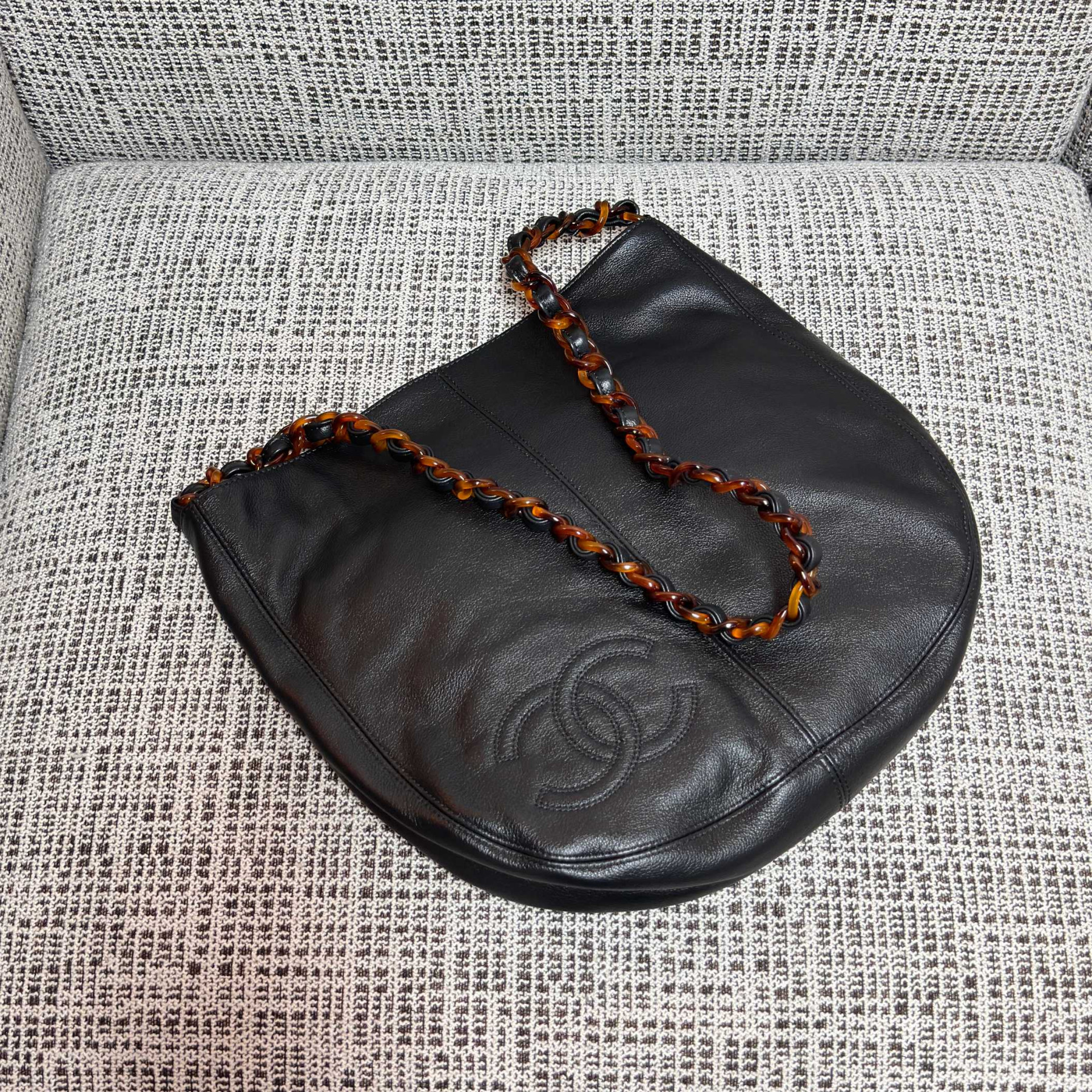 Ch**el hobo bag 33x32cm