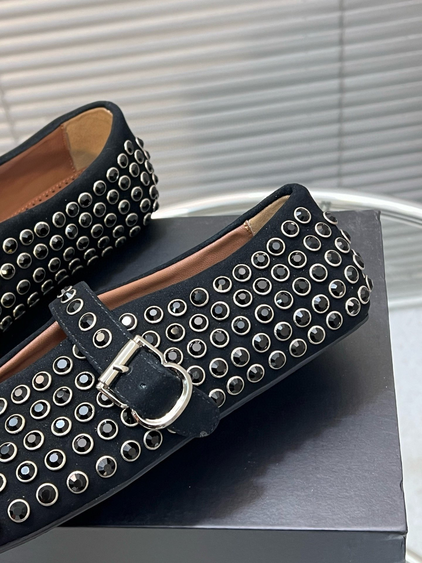 UA A1a1a STRASS BALLET FLATS
