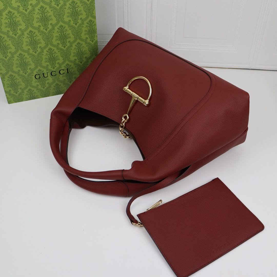Gvc*1 Softbit Maxi Shoulder Bag Leather 46x26x16cm