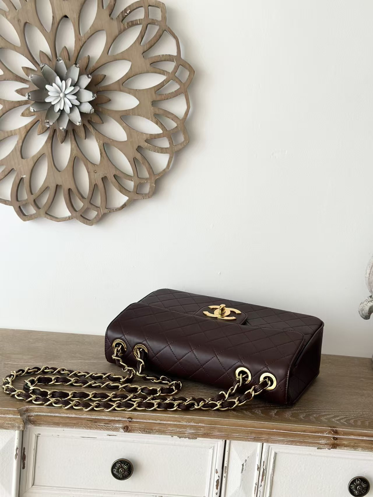 Ch**el Flap Bag 30x21x8cm