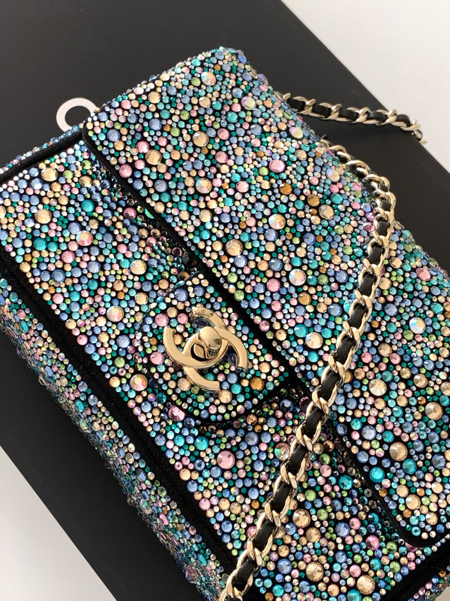Ch**el Flap Bag 13x21x8cm