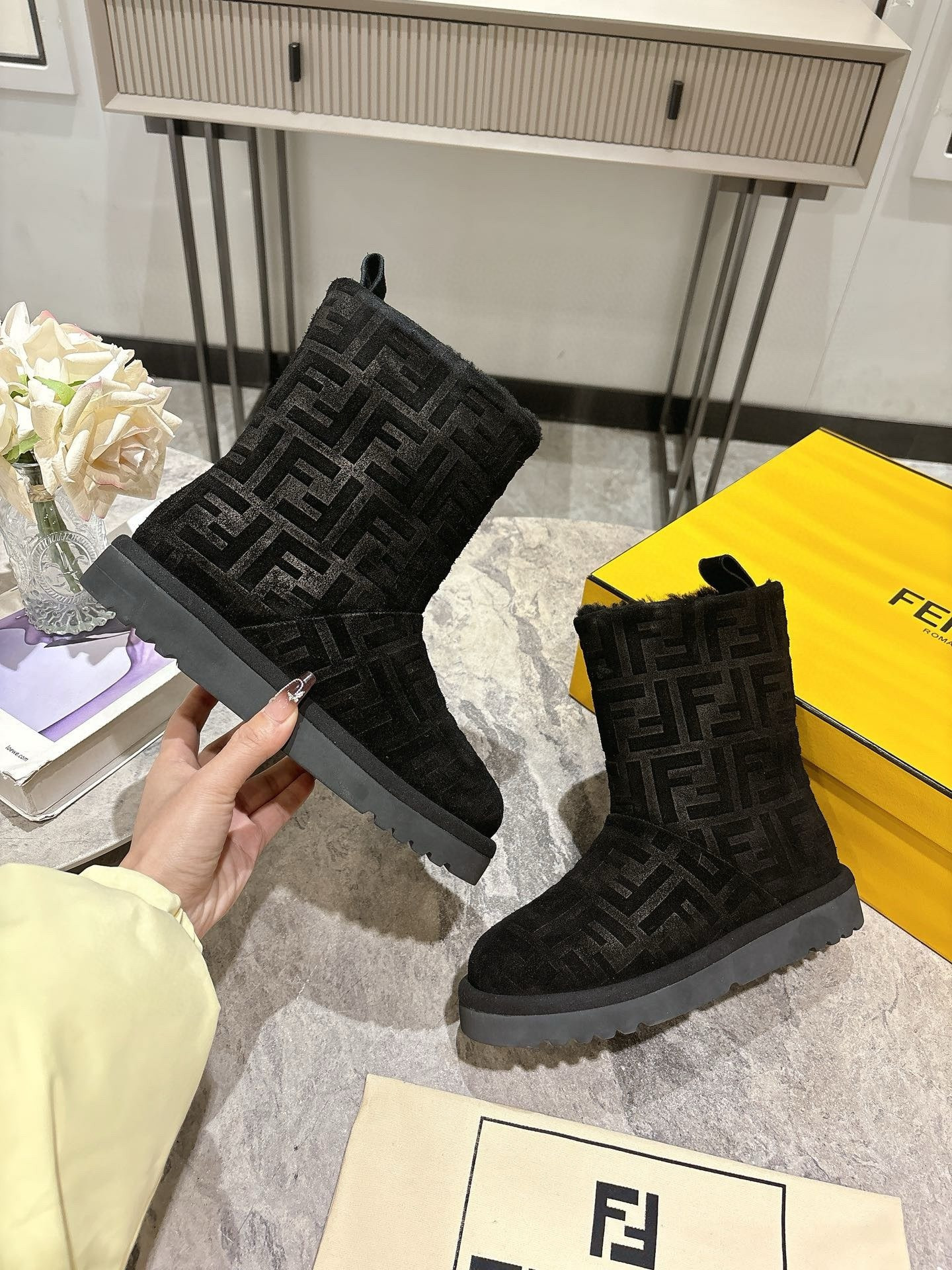 UA F**di Apres Chic FF Low Boots