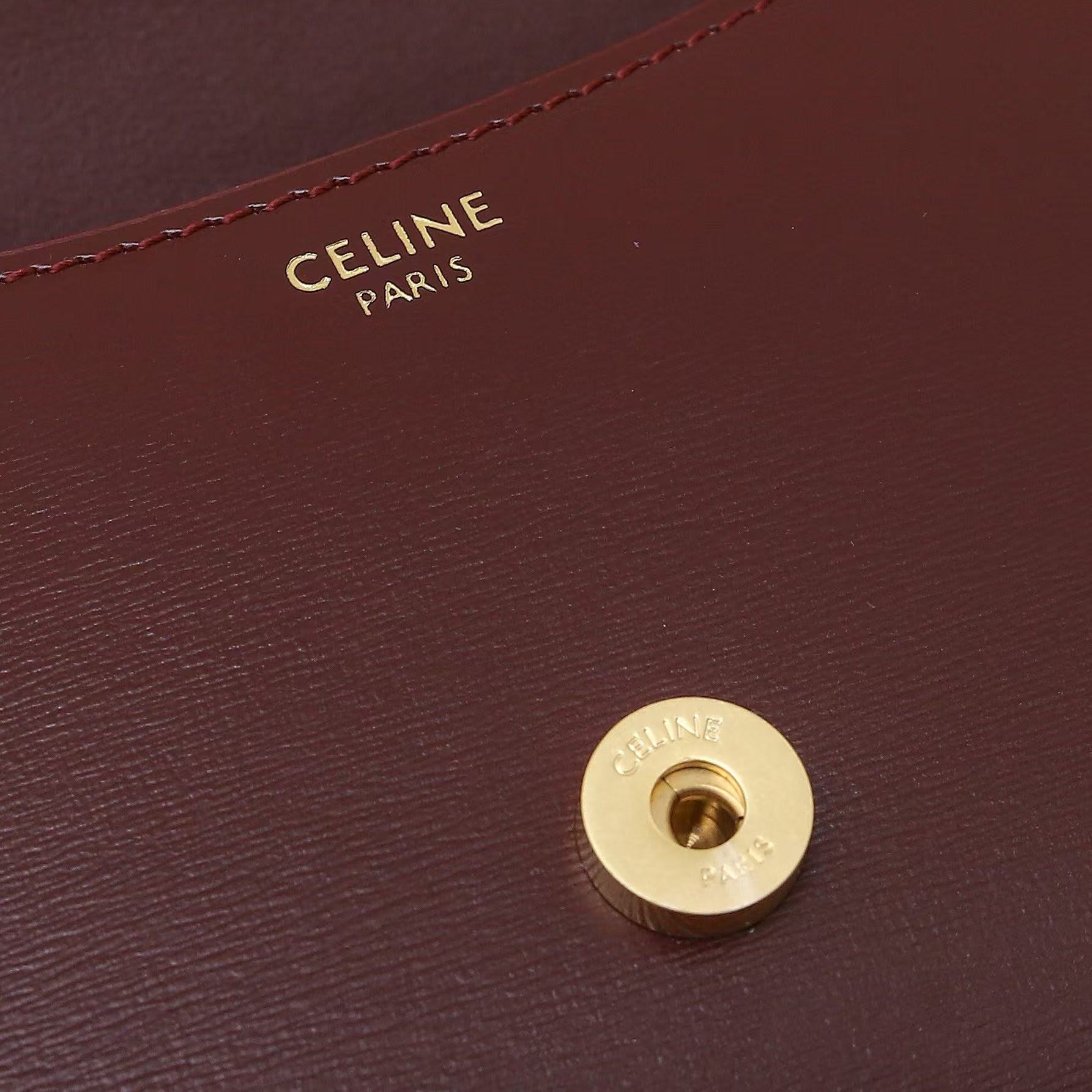 Ce1i*e teen Ce1i*e lola in shiny calfskin 20x11.5x5cm