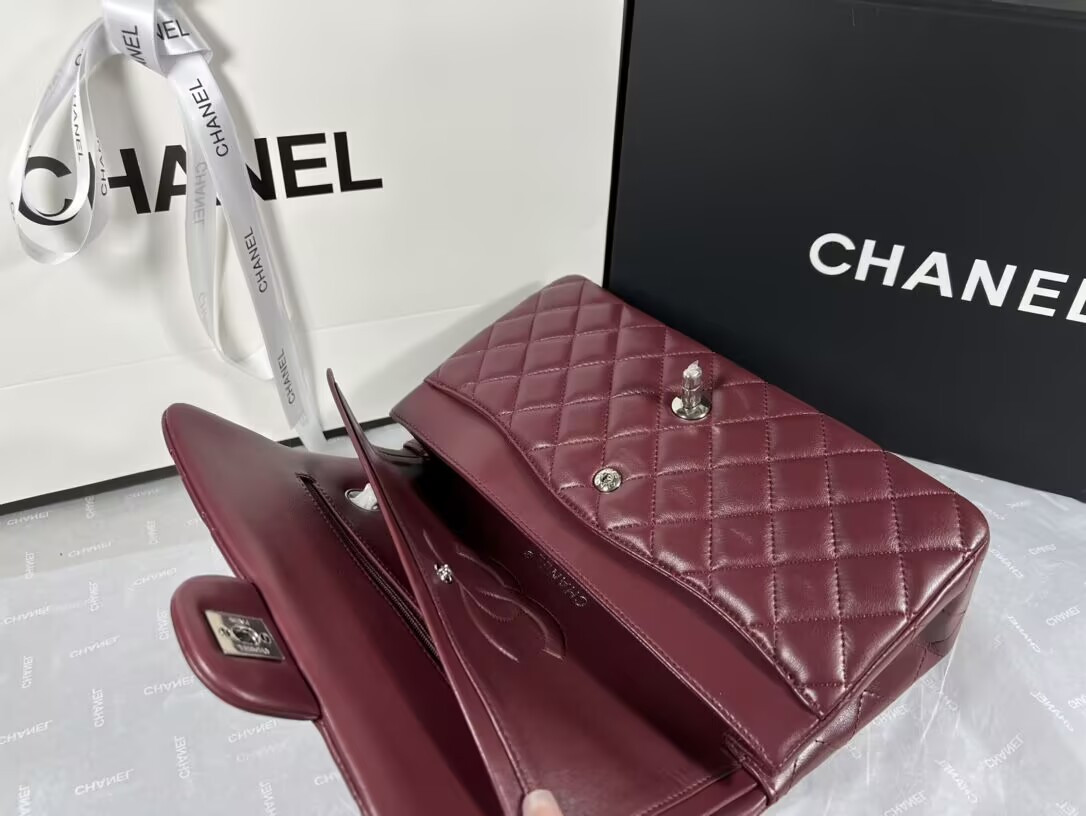 Ch**el CLASSIC 11.12 HANDBAG 15.5 × 25.5 × 6.5 cm