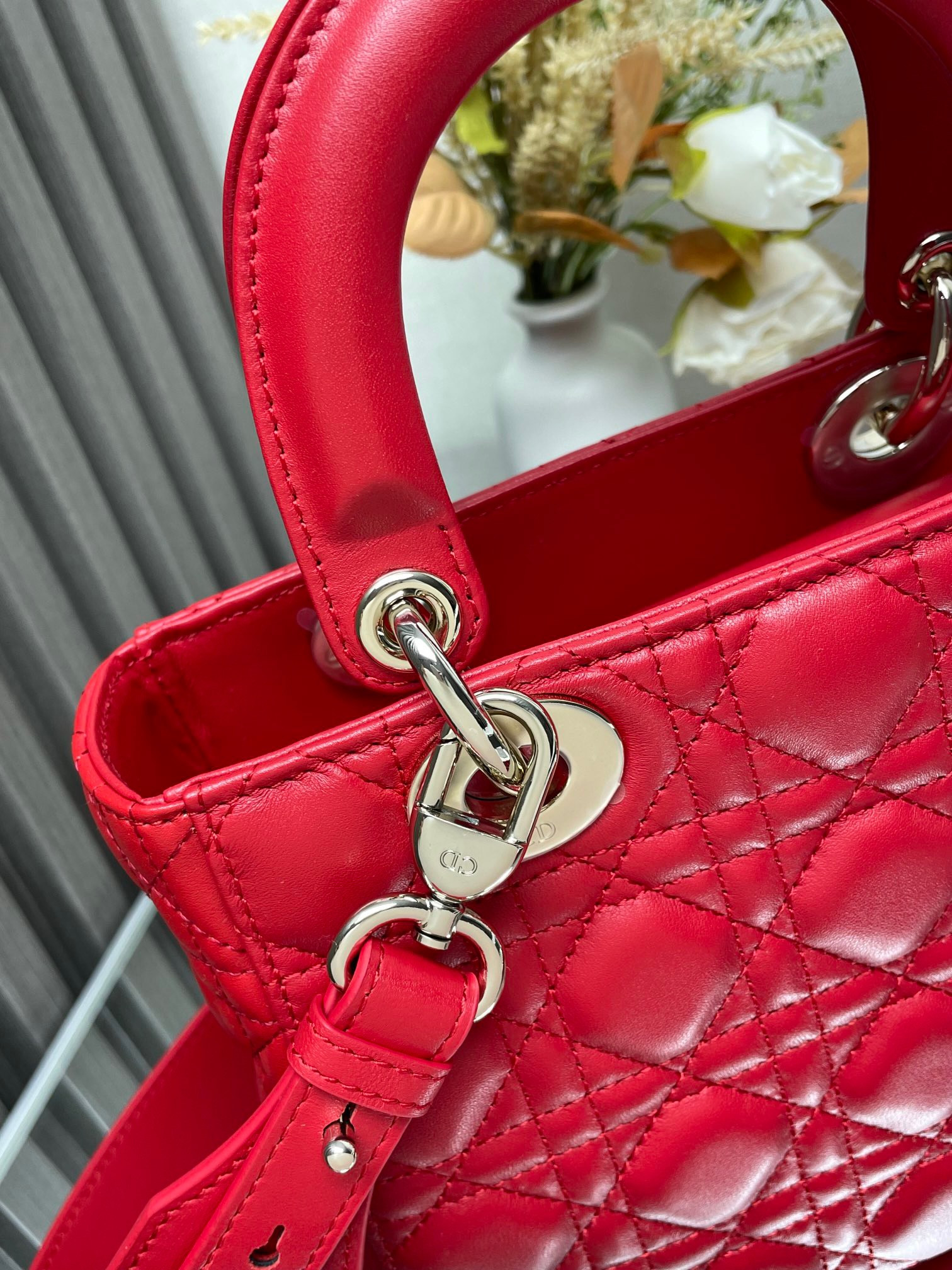 Small Lady D10r My ABCD10r Bag Red 8 x 6.5 x 3 inches