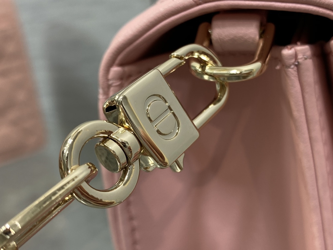 My D10r Top Handle Bag Melocoton Pink 9.5 x 5.5 x 3 inches