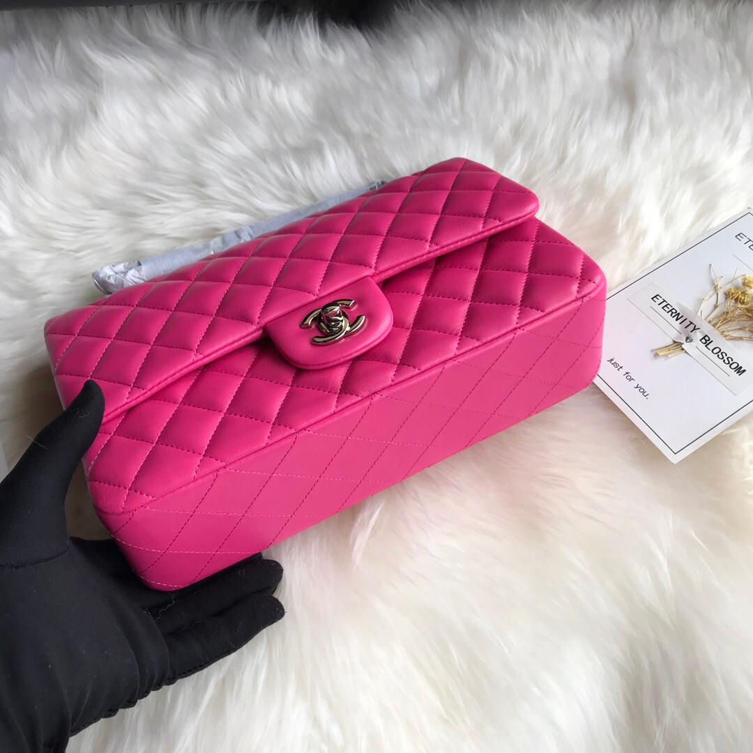 Ch**el CLASSIC HANDBAG 15.5 × 25.5 × 6.5 cm