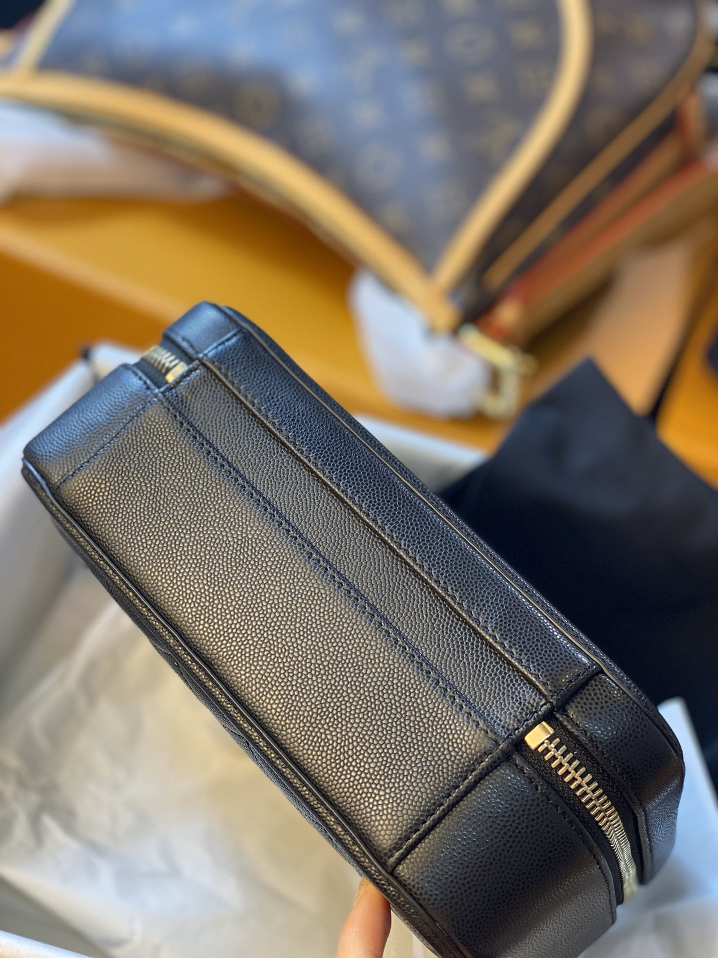 Ch**el VANITY CASE 17x7x13cm