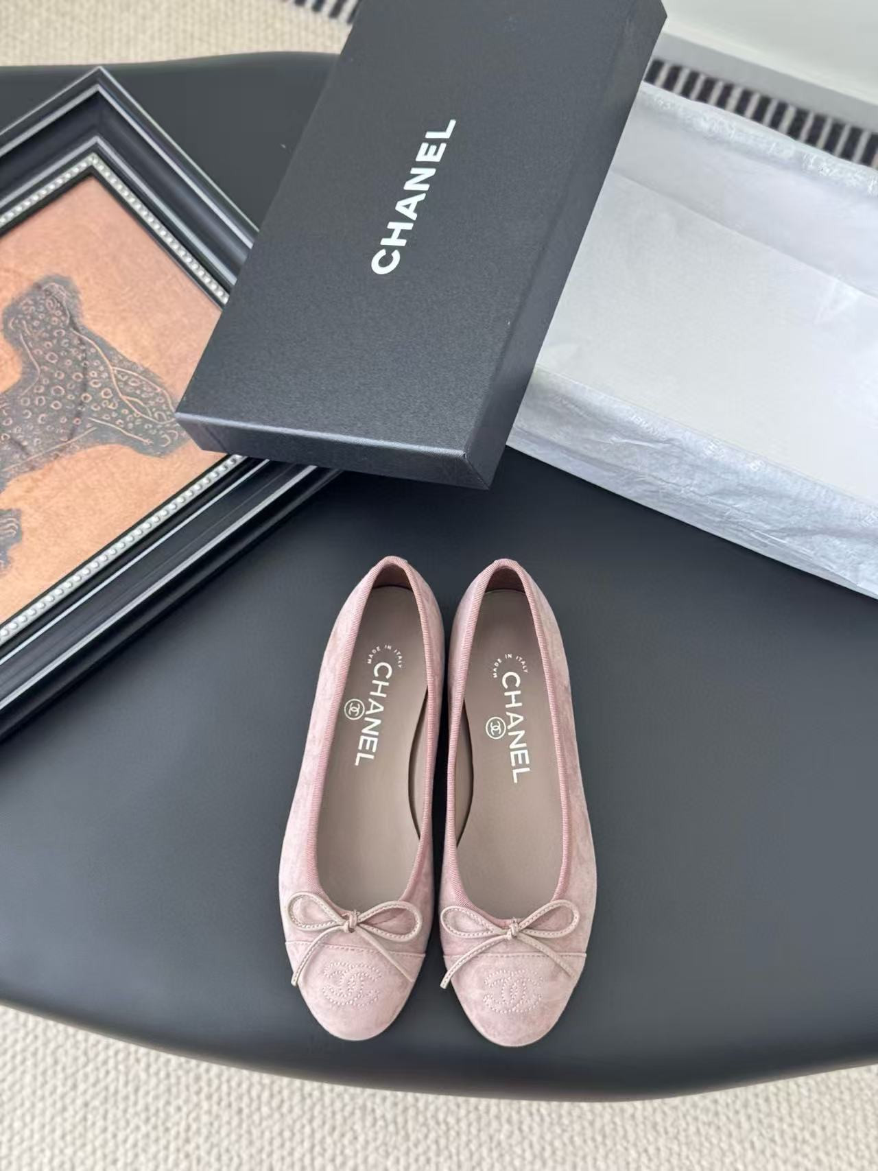 UA Ch**el Ballet flats