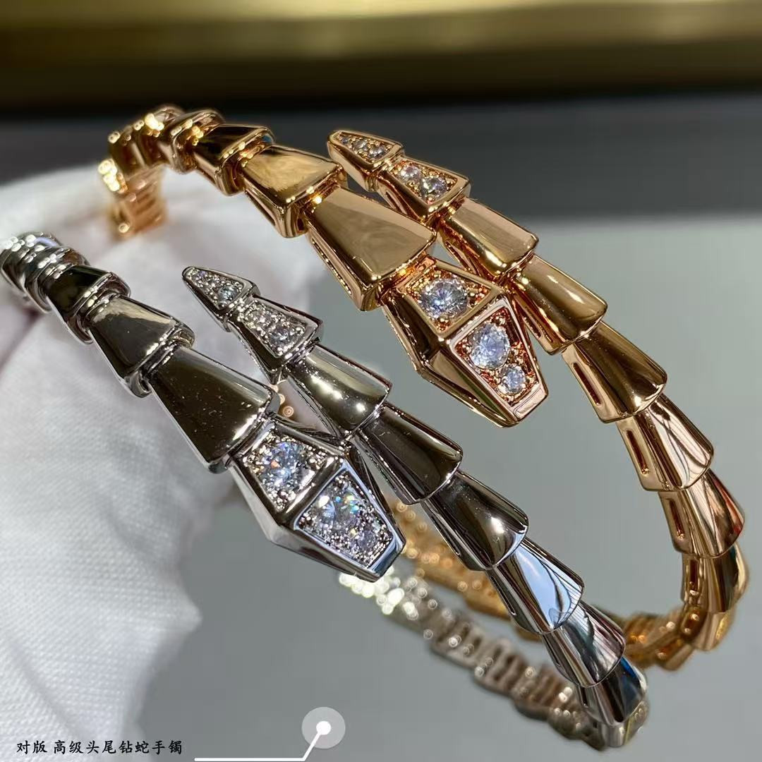 Bv1g*ai snake Bracelet
