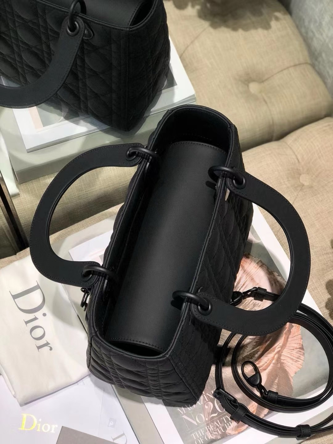 Medium Lady D10r Bag 9.5 x 8 x 4.5 inches